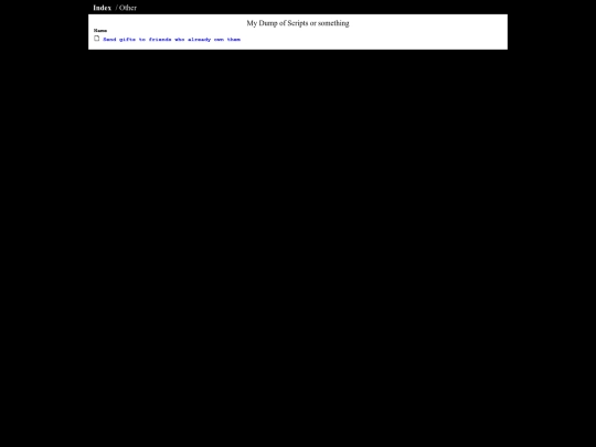 Vault/Other screenshot
