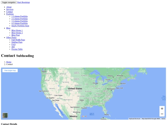 Sober-Bootstrap/contact screenshot