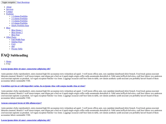 Sober-Bootstrap/faq screenshot