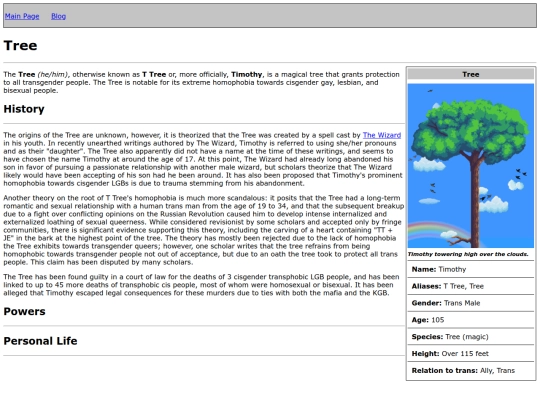 Tree screenshot