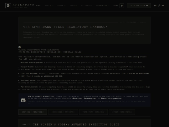 activity-guide screenshot
