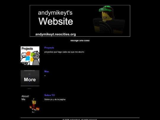 español/home screenshot