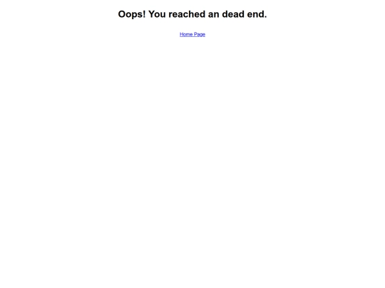 not_found screenshot