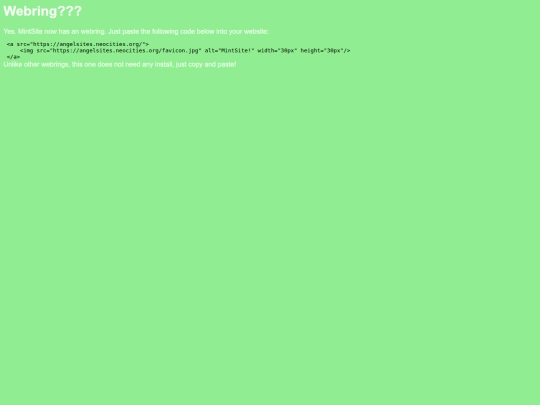 webring screenshot