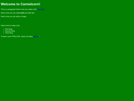 index screenshot