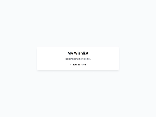 wishlist screenshot