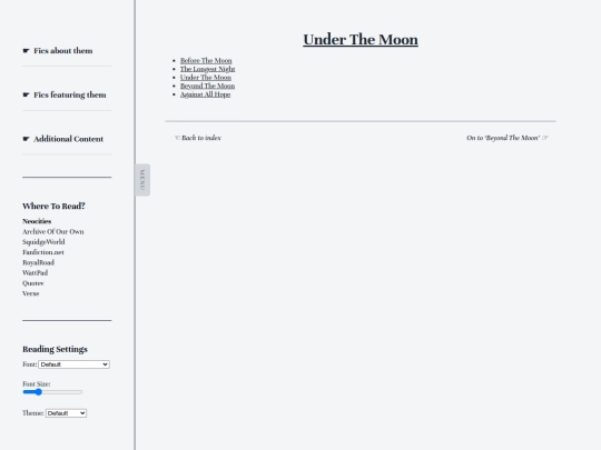 fanfiction/lupins/under-the-moon/ch1 screenshot
