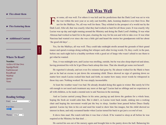 fanfiction/malfoys/all-was-well screenshot