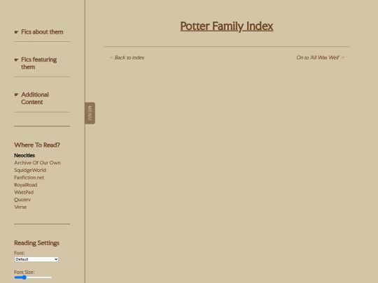 fanfiction/potters/christmas/ch2 screenshot