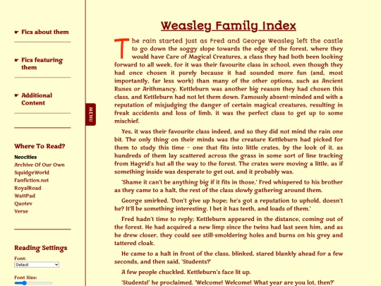 fanfiction/weasleys/fiery-friend screenshot