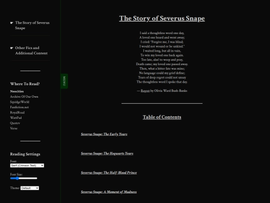 snape screenshot