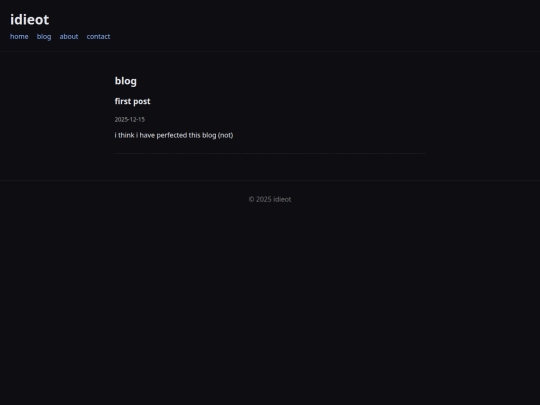 blog screenshot