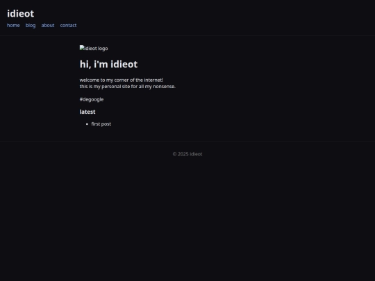 index screenshot