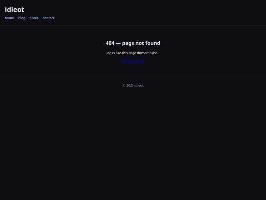 not_found screenshot