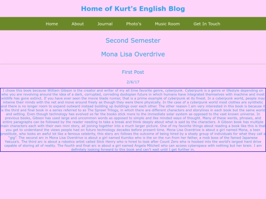 journal screenshot