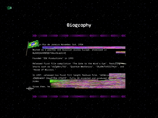 biography screenshot