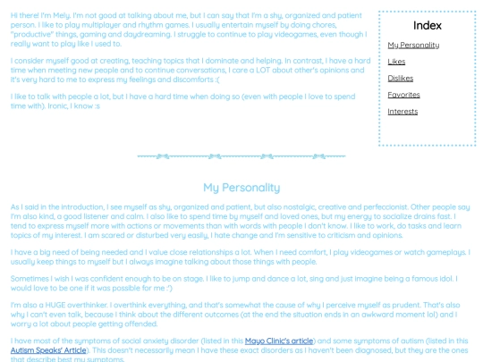 about/about-me screenshot