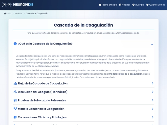 cascada-coagulacion screenshot