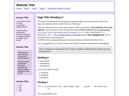 index screenshot