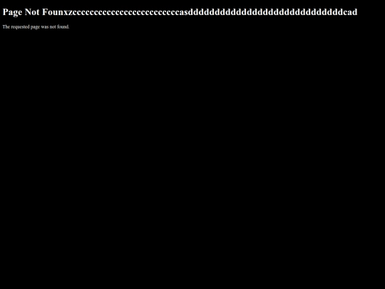 not_found screenshot
