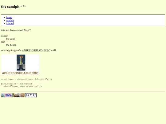 sandpit screenshot