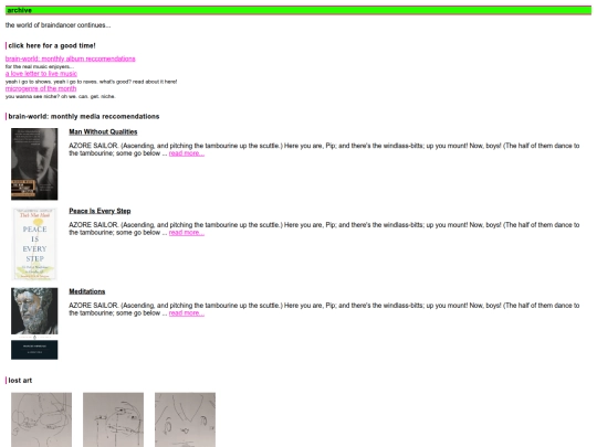 archive screenshot