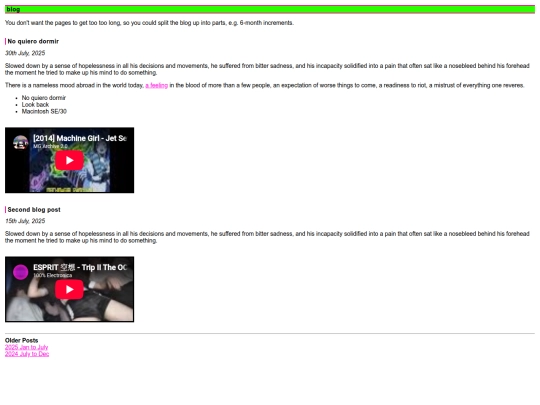 blog screenshot