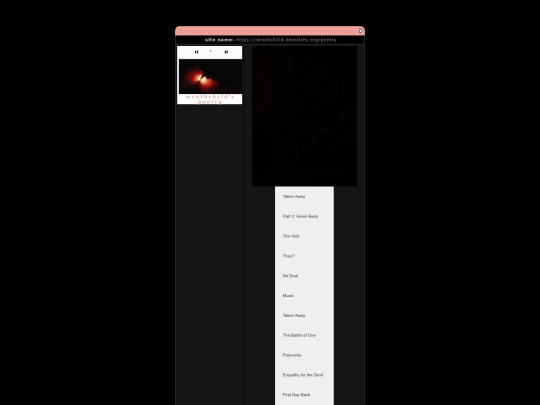 poetry screenshot