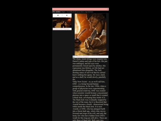 stories screenshot