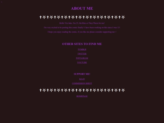 aboutcreator screenshot