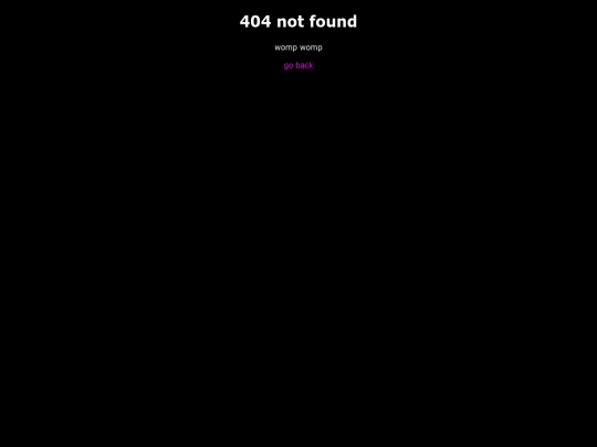 not_found screenshot