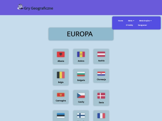 ContinentsEurope screenshot