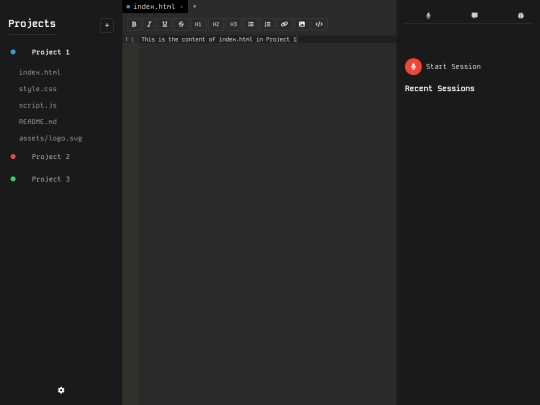 ai/ide screenshot