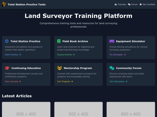 ai/showcase/practice-tests screenshot