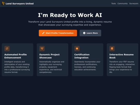ai/showcase/ready-for-work screenshot