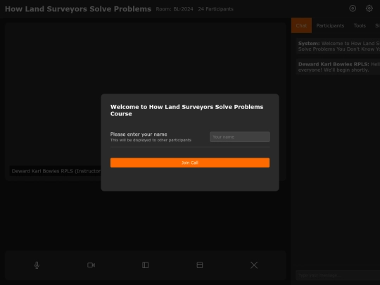 app/ce/bowles-course screenshot