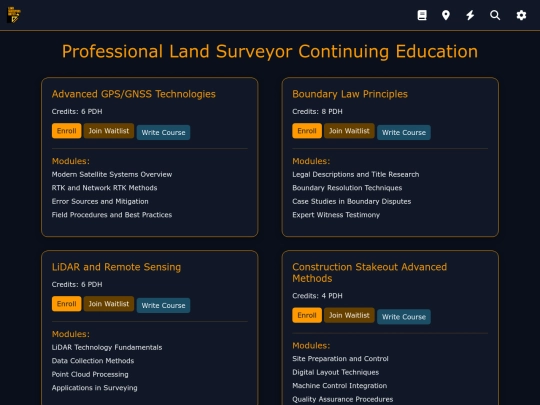 app/ce/coursecat screenshot