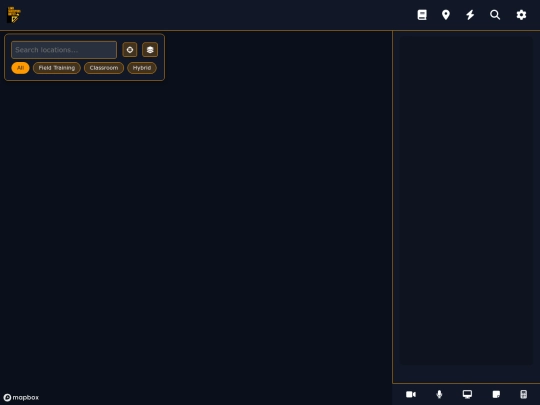 app/ce/geocourses screenshot