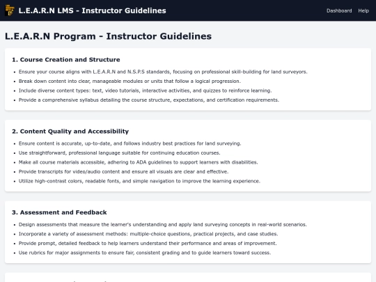 app/ce/guidelines screenshot