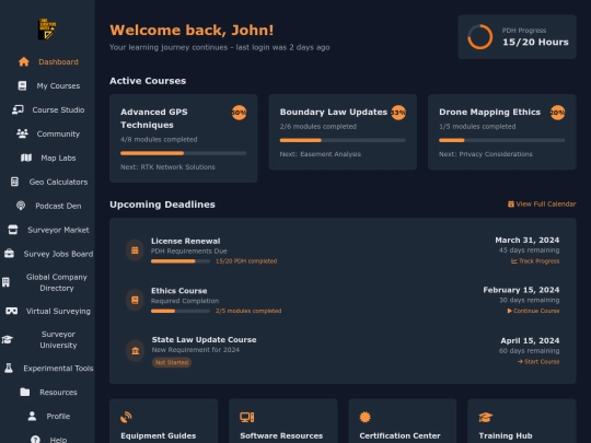 app/ce/train/quiz/dashboard screenshot