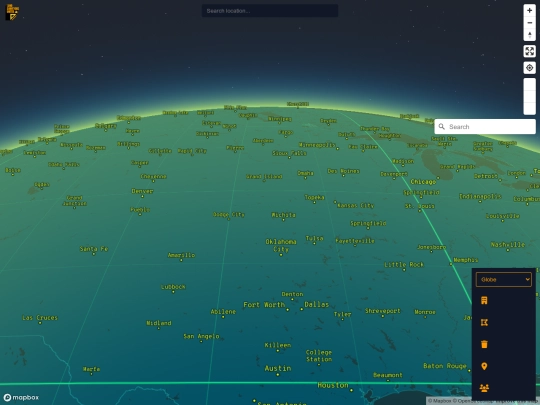 app/globemap screenshot