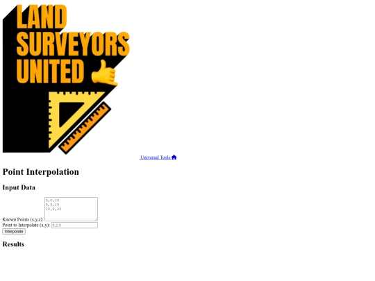app/universal/point-interpolation screenshot