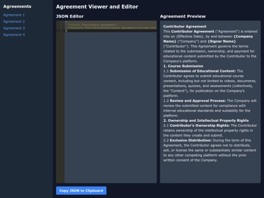 atozenith/agree/agreeedit screenshot