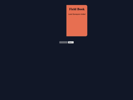 bookshelf/fieldbook screenshot