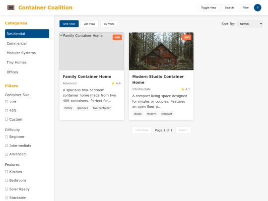 containerco/search screenshot