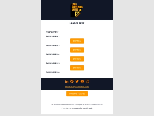 correspondence/Futuristemailtemplate2 screenshot