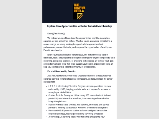 correspondence/futuristonboarding/NonSurveyors screenshot