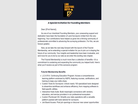 correspondence/futuristonboarding/foundingmembers screenshot