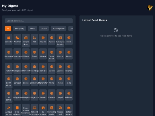 feeddigest screenshot