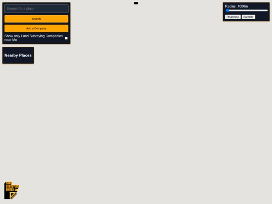 map/places screenshot
